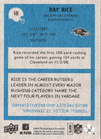 2009 Upper Deck Ray Rice #18