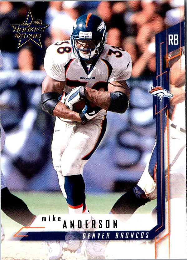 2001 Leaf Rookies & Stars Mike Anderson #65