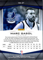 2017 Panini Ascension Marc Gasol #67