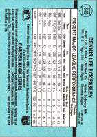 1988 Donruss Oakland Athletics Team Collection Dennis Eckersley #349