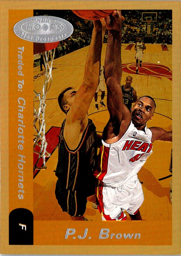 2000 Hoops Hot Prospects P.J. Brown #94