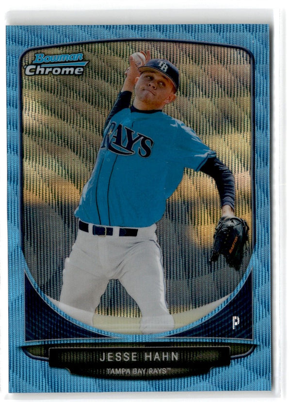 2013 Bowman Chrome Prospects Blue Wave Jesse Hahn #BCP7