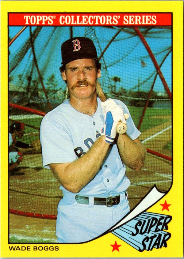 1986 Topps Baseball Champion Superstars Wade Boggs #3