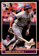 1985 Donruss Mike Scioscia