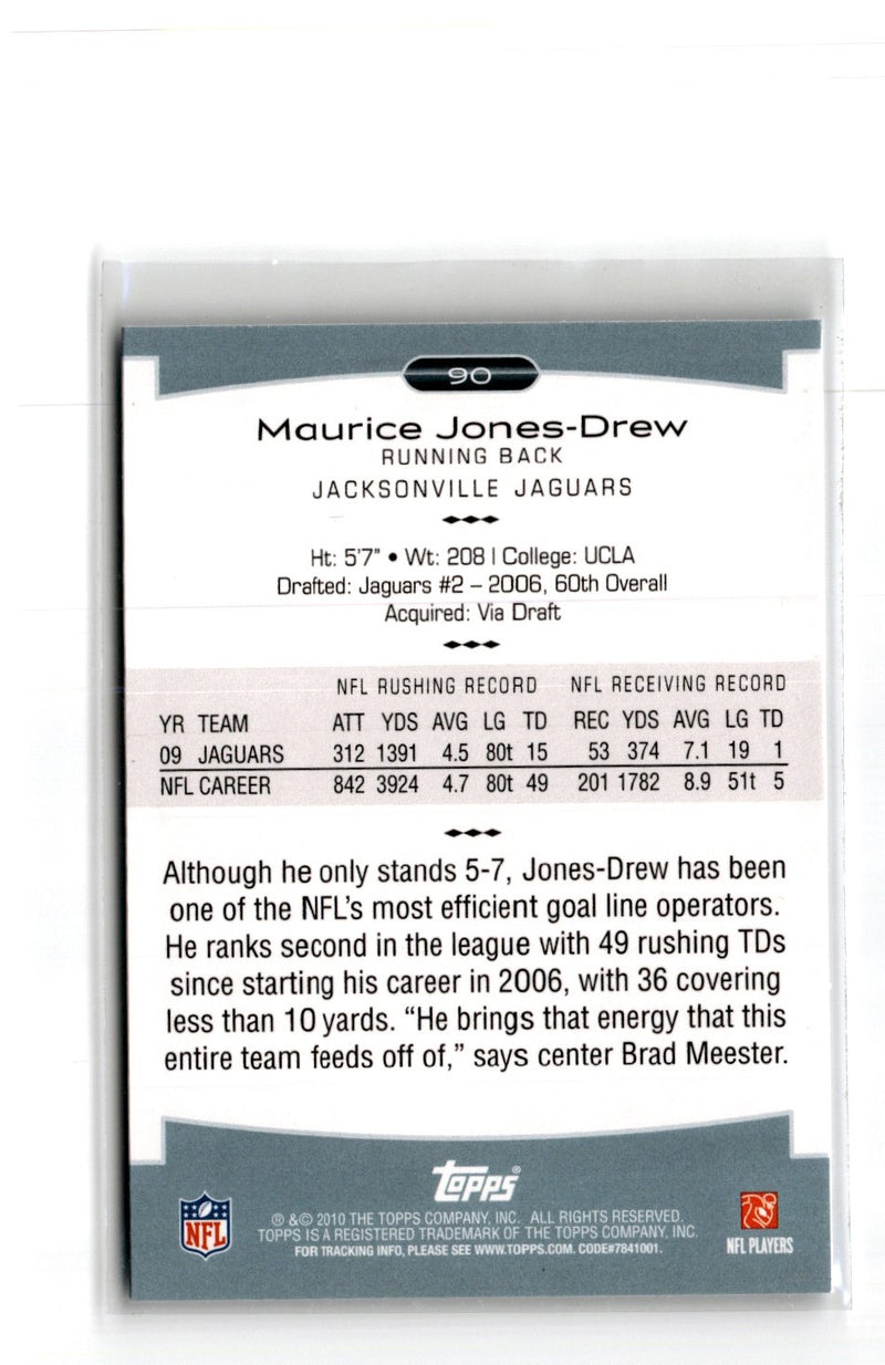 2010 Topps Platinum Maurice Jones-Drew