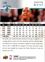 2008 Upper Deck David West #128