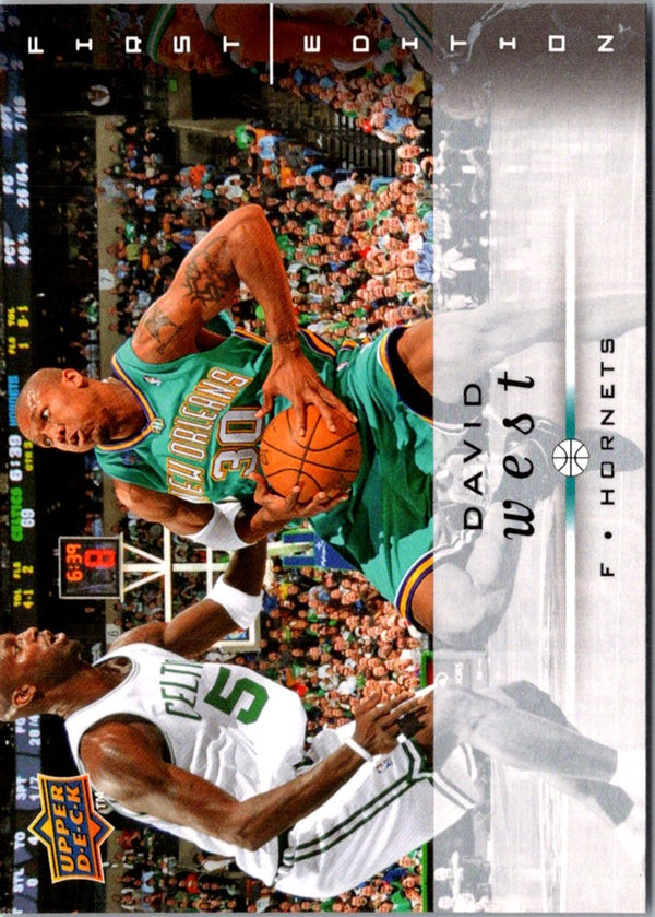 2008 Upper Deck David West #128