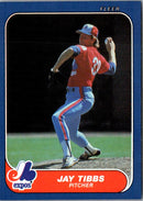 1986 Fleer Update Jay Tibbs