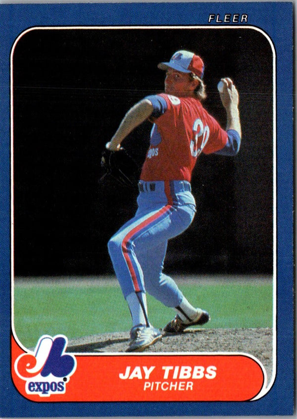 1986 Fleer Update Jay Tibbs #U-116