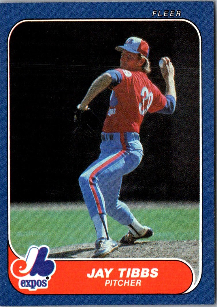 1986 Fleer Update Jay Tibbs