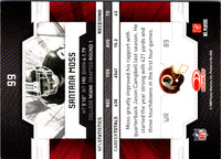 2009 Donruss Elite Santana Moss #99