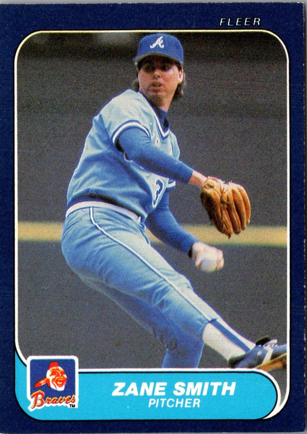 1986 Fleer Zane Smith #528