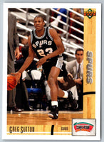 1991 Upper Deck Greg Sutton #428 Rookie