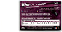 2017 Topps Matt Carasiti #318 Rookie
