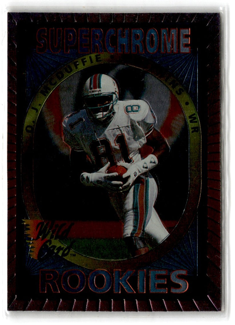 1993 Wild Card Superchrome Rookies O.J. McDuffie