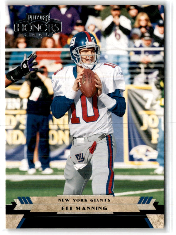 2005 Playoff Honors Eli Manning #65