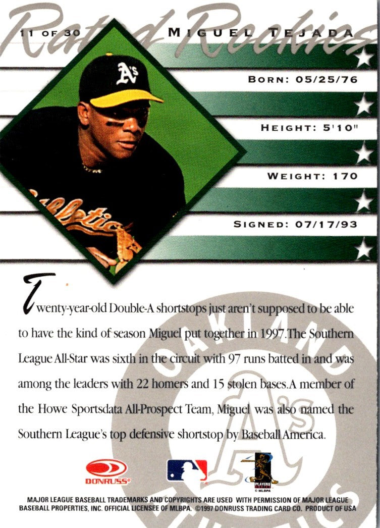 1997 Best Diamond Miguel Tejada