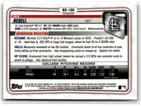 2020 Bowman Draft Chrome Ian Bedell #BD-100