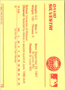 1989 Star Dave Silvestri