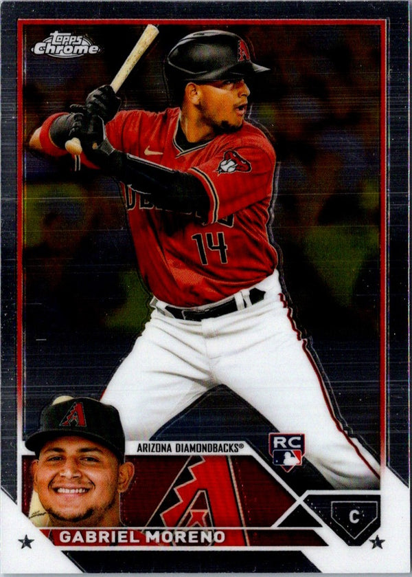 2023 Topps Chrome Gabriel Moreno #189 Rookie