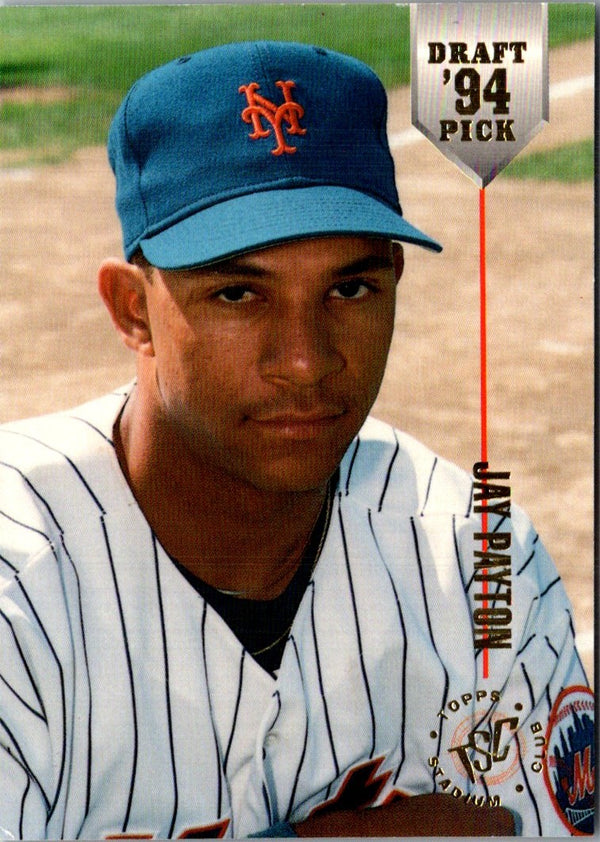 1994 Stadium Club Draft Picks Jay Payton #17