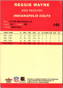 2004 Fleer Tradition Reggie Wayne