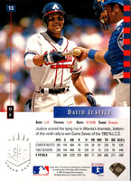 1993 SP David Justice #13