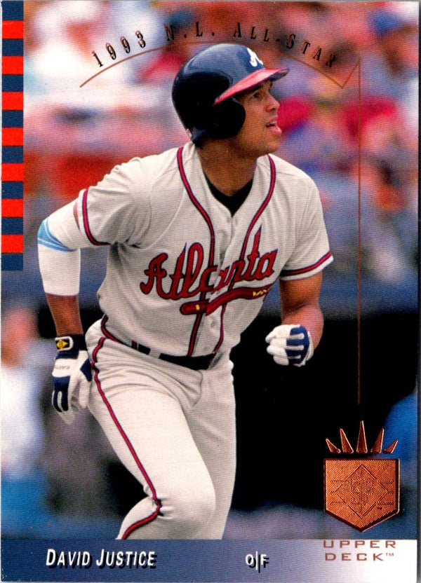 1993 SP David Justice #13