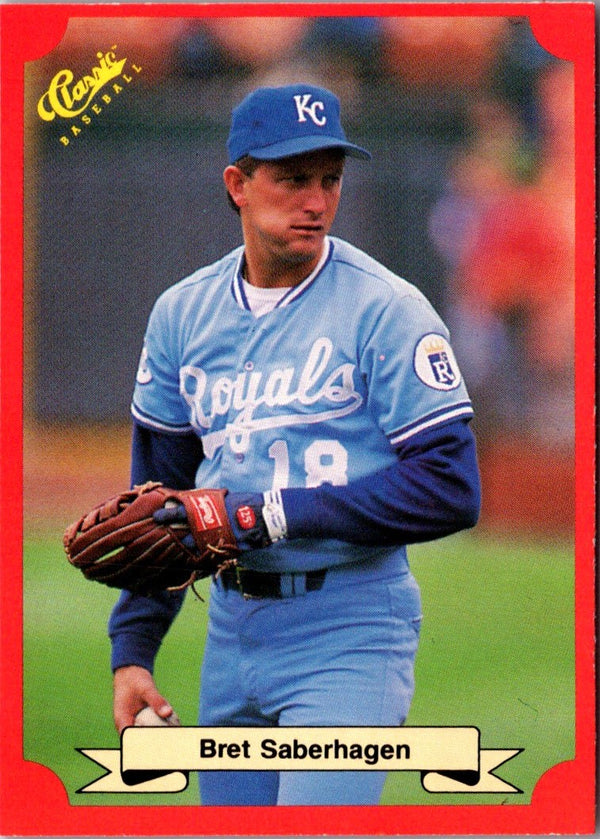 1988 Classic Red Bret Saberhagen #172