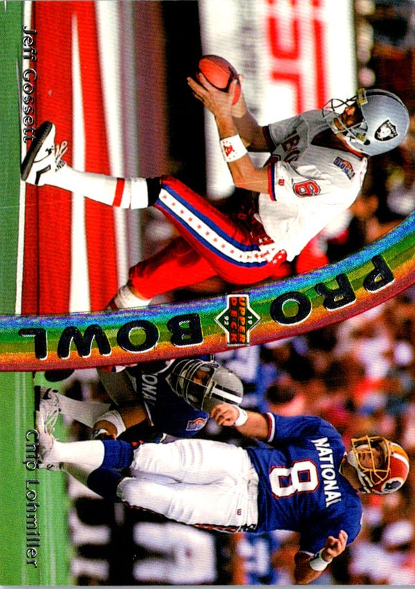 1992 Upper Deck Pro Bowl Jeff Gossett/Chip Lohmiller #PB14