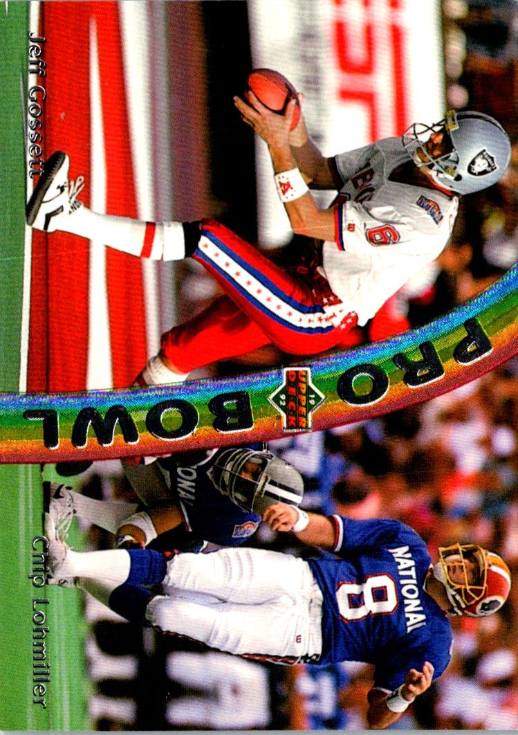 1992 Upper Deck Pro Bowl Jeff Gossett/Chip Lohmiller