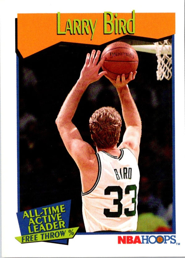 1991 Hoops Larry Bird #532