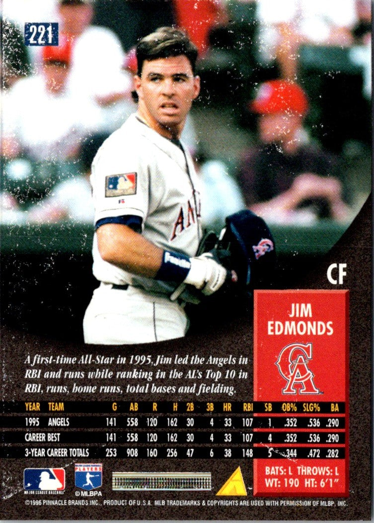 1996 Pinnacle Jim Edmonds