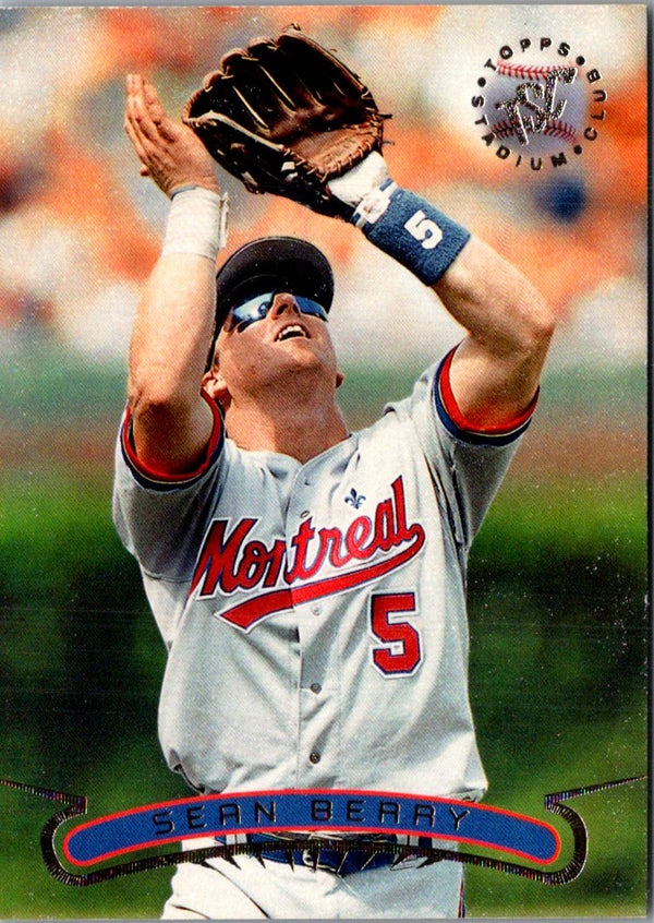 1996 Stadium Club Members Only Factory Set Sean Berry #67
