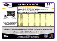 2006 Topps Derrick Mason #251