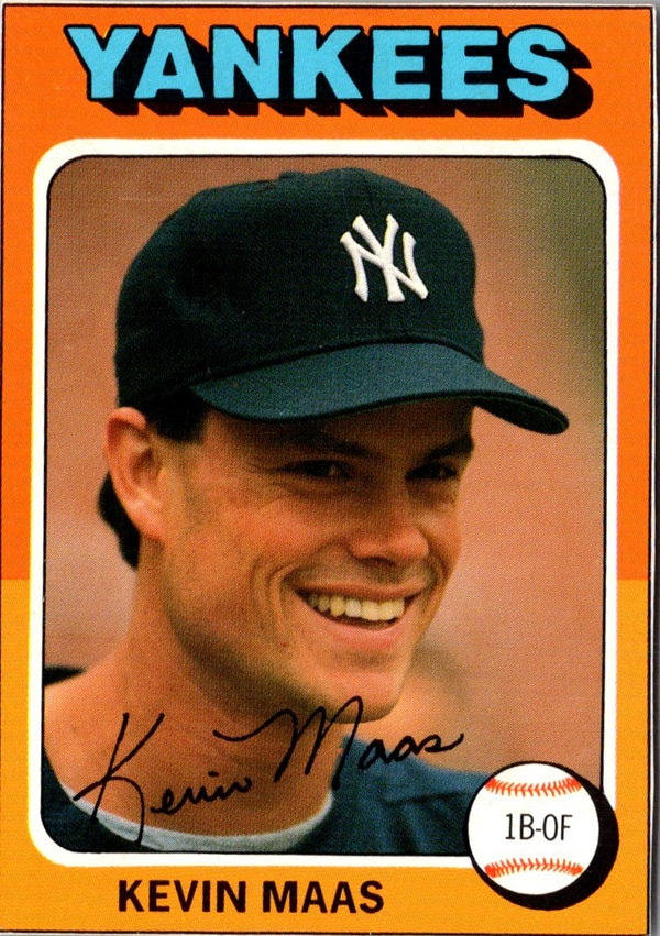 1991 Baseball Cards Presents Superstar and Rookie Special Repli-Cards Kevin Maas #5