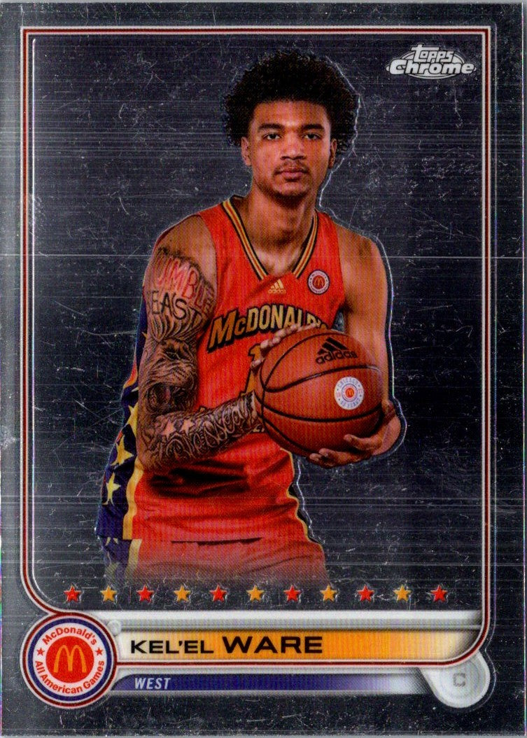 2022 Topps Chrome McDonald's All American MJ Rice