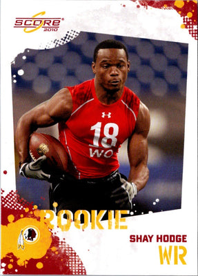 2010 Score Shay Hodge #393 Rookie