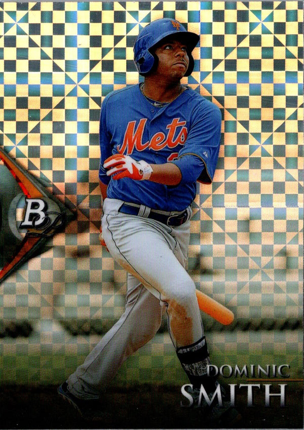 2014 Bowman Platinum Chrome Prospects Dominic Smith #BPCP65   X Fractor