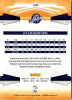 2009 Panini Kyle Korver #241