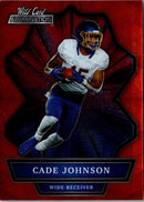 2021 Wild Card Matte White Fire Red Cade Johnson