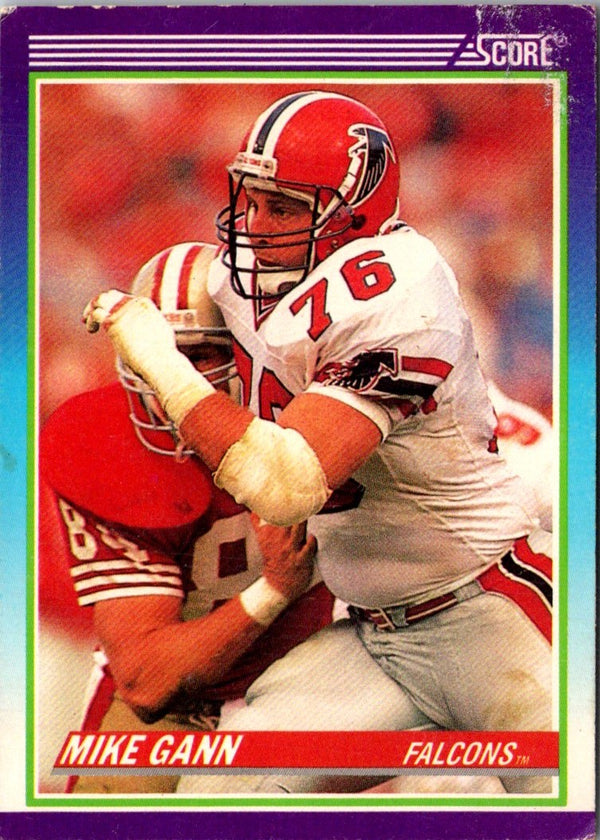 1990 Score Mike Gann #481