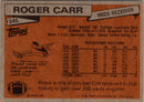 1981 Topps Roger Carr