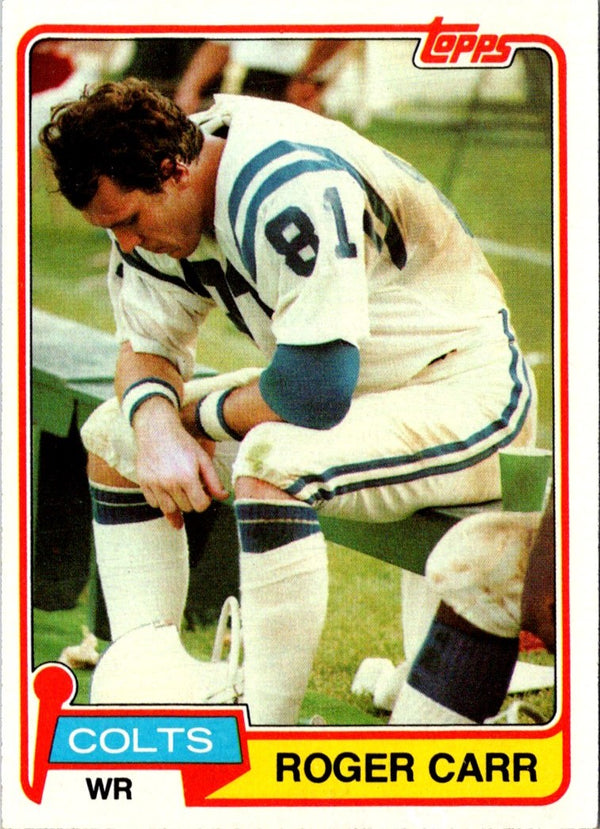 1981 Topps Roger Carr #245