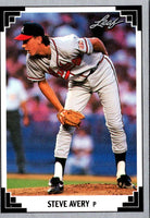 1991 Leaf Steve Avery #510