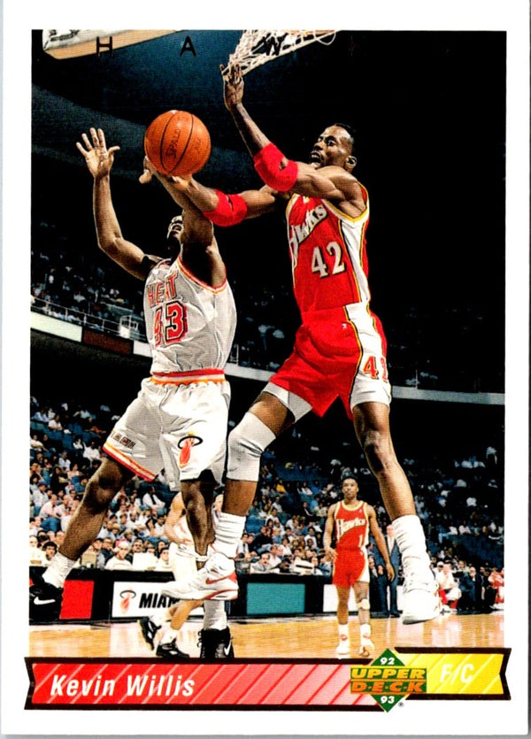 1992 Upper Deck Kevin Willis #397