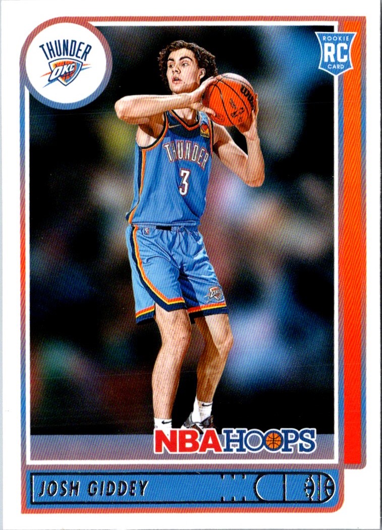 2021 Hoops Blue Josh Giddey