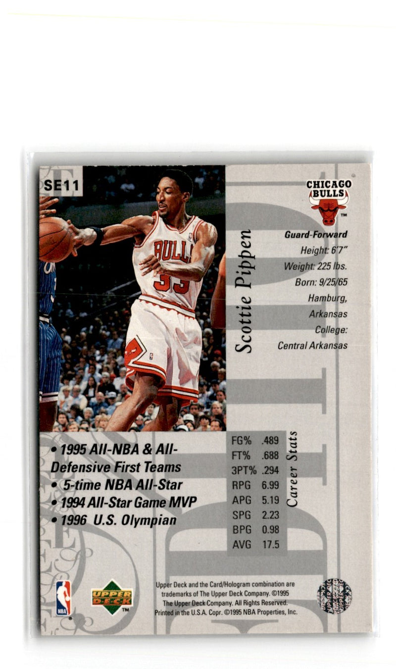 1995 Upper Deck Special Edition Scottie Pippen