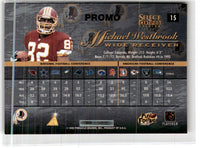 1996 Pinnacle Die Cut Jerseys Michael Westbrook #15