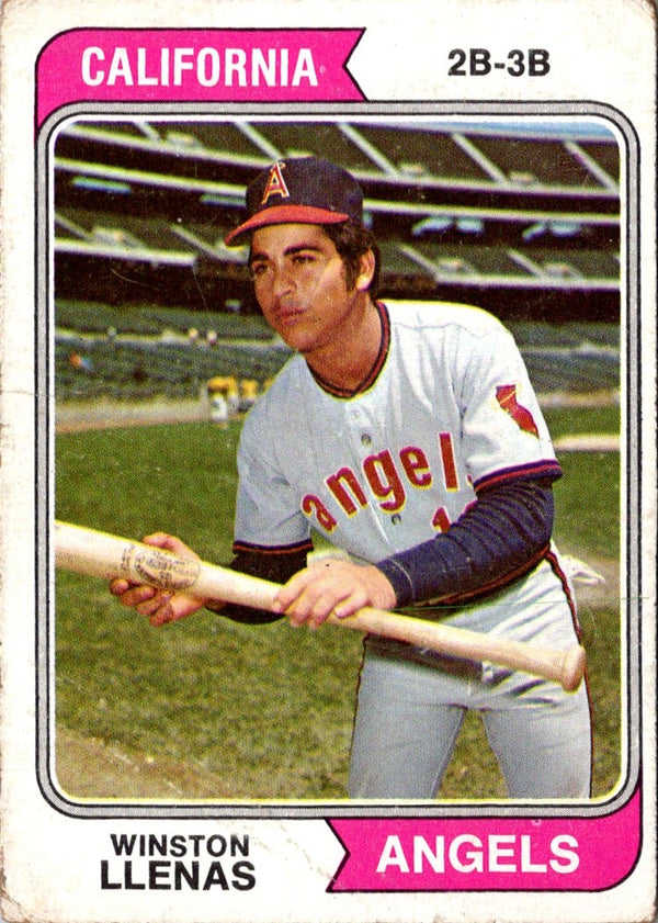 1974 Topps Winston Llenas #467